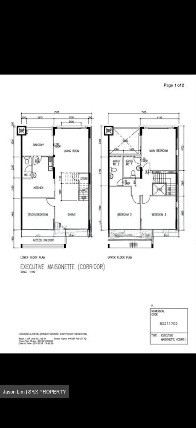 Blk 101 Pasir Ris Street 12 (Pasir Ris), HDB Executive #568344541
